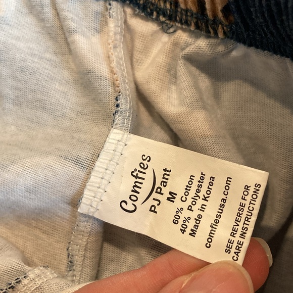 Women’s Comfies blue golden doodle dog pajama lounge pants - size M - Picture 7 of 8